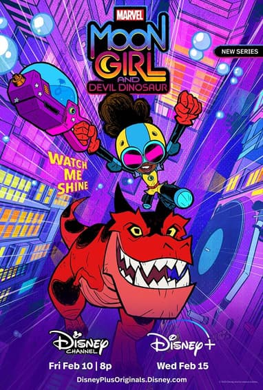 Marvel's Moon Girl and Devil Dinosaur TV Show Season 1 Poster