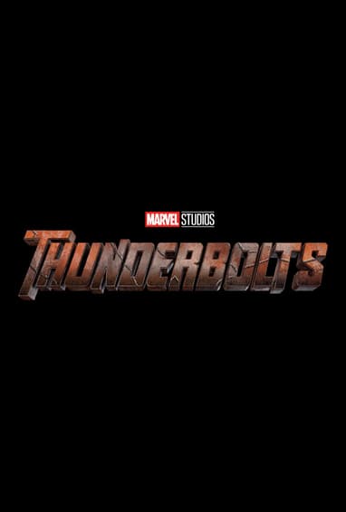 Marvel Studios' Thunderbolts Movie Logo on Black